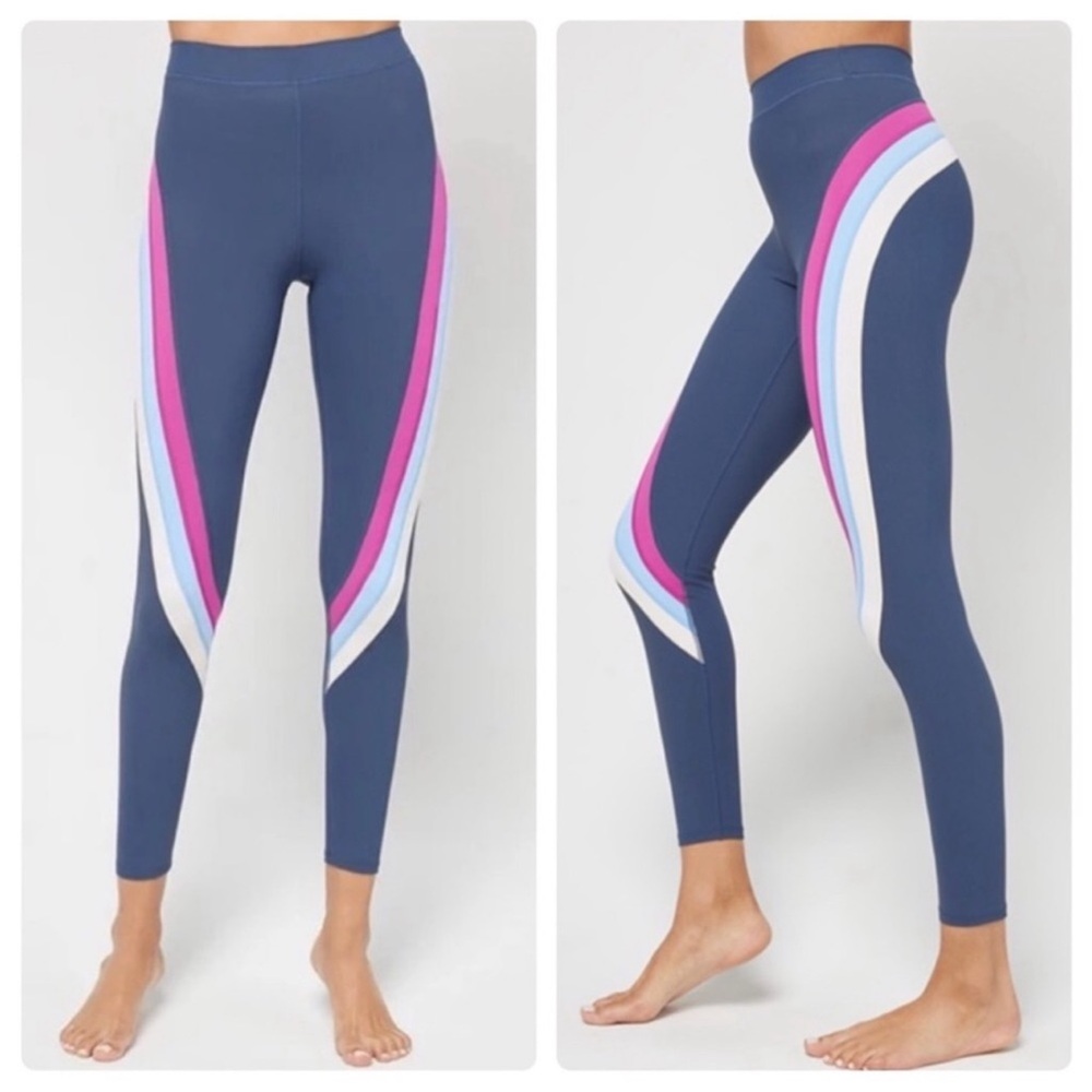 L*Space Chasing Rainbows Leggings size small